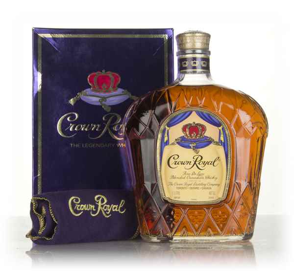 Crown Royal Canadian Whisky (1L) - 1980s