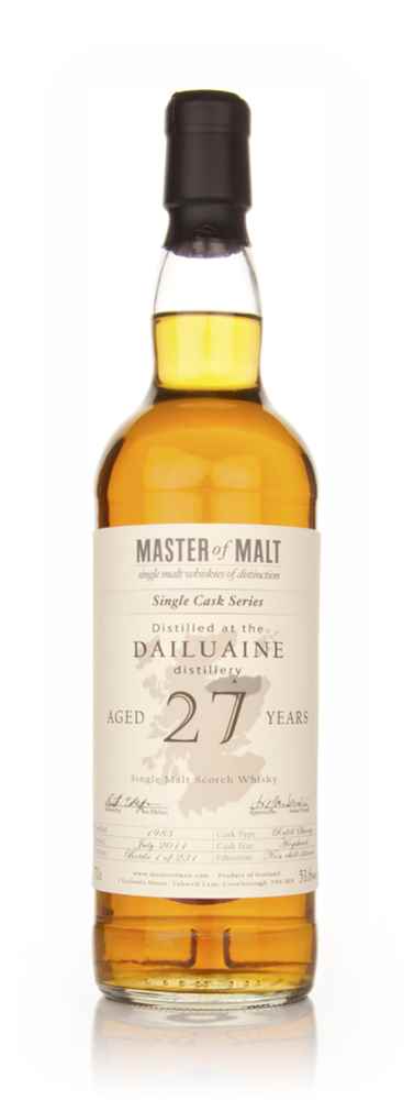 Dailuaine 27 Year Old 1983 – Single Cask (Master of Malt)