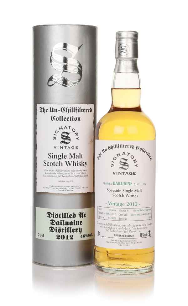 Dailuaine 10 Year Old 2012 (casks 308754 & 308758 & 308762 & 308763) - Un-Chilfiltered Collection (Signatory)