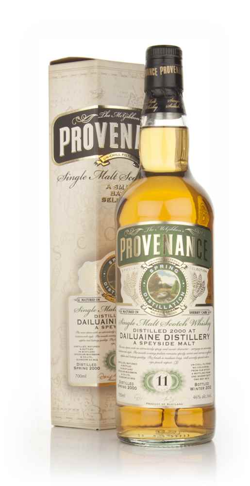 Dailuaine 11 Year Old 2000 Sherry - Provenance (Douglas Laing)