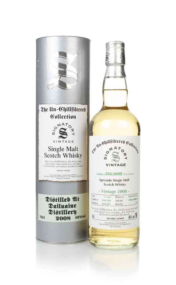 Dailuaine 13 Year Old 2008 (cask 800032 & 800038) - Un-Chillfiltered Collection (Signatory)