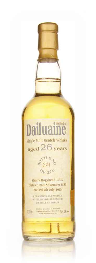 Dailuaine 26 Year Old 1983 (Bladnoch)