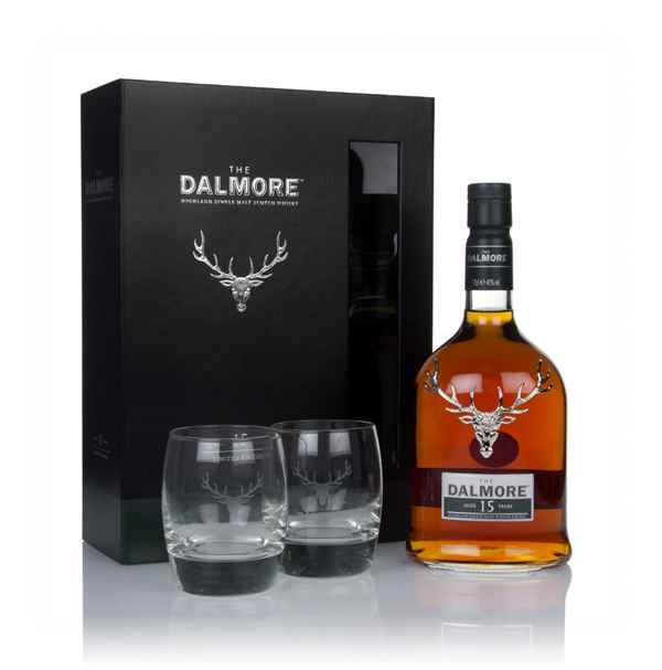 Dalmore 15 Year Old Gift Pack with 2x Glasses