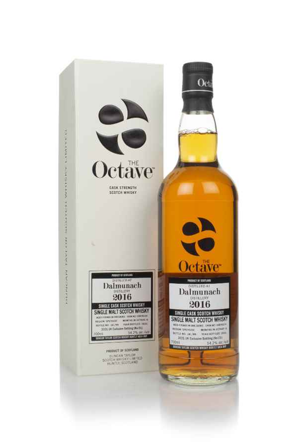 Dalmunach 4 Year Old 2016 (cask 10828316) - The Octave (Duncan Taylor)