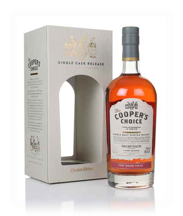 Dalmunach "Strawberries & Cream" (cask 9529) - The Cooper's Choice (The Vintage Malt Whisky Co.)