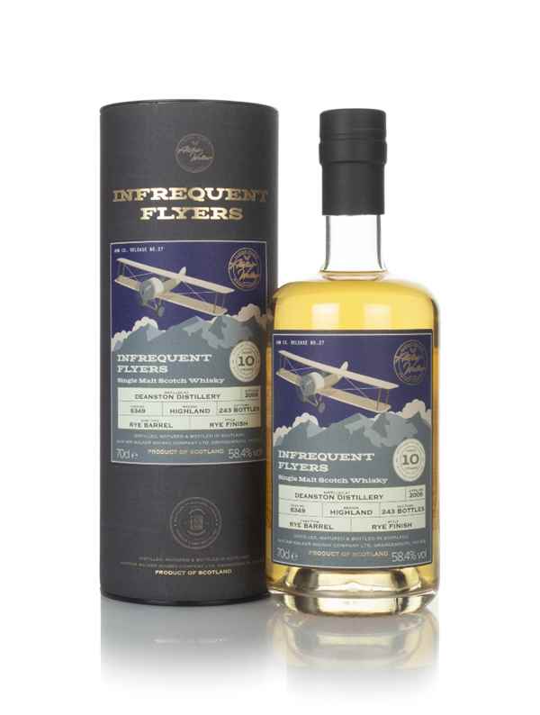 Deanston 10 Year Old 2009 (cask 6349) - Infrequent Flyers (Alistair Walker)