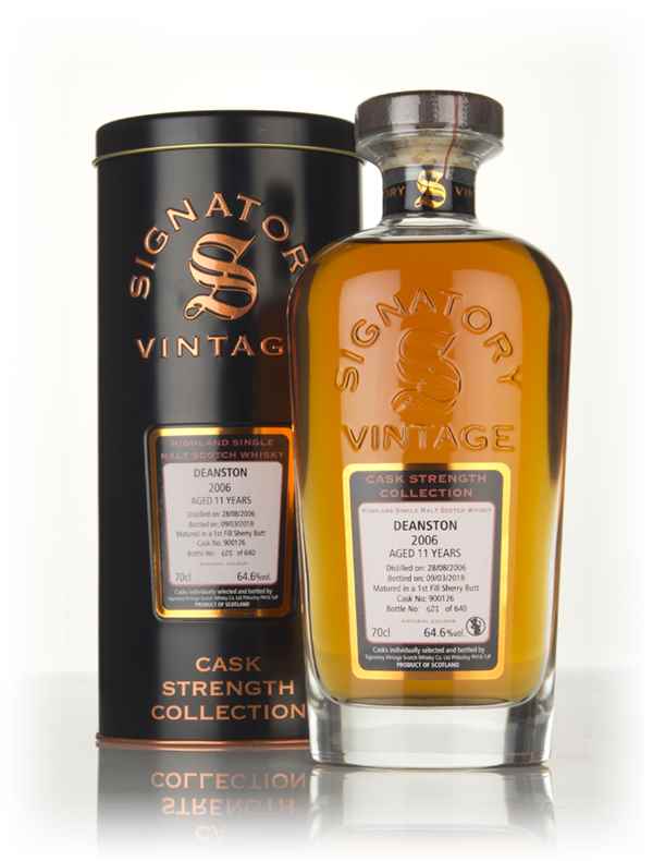 Deanston 11 Year Old 2006 (cask 900126) - Cask Strength Collection (Signatory)
