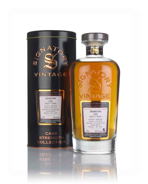 Deanston 11 Year Old 2006 (cask 900128) - Cask Strength Collection (Signatory)