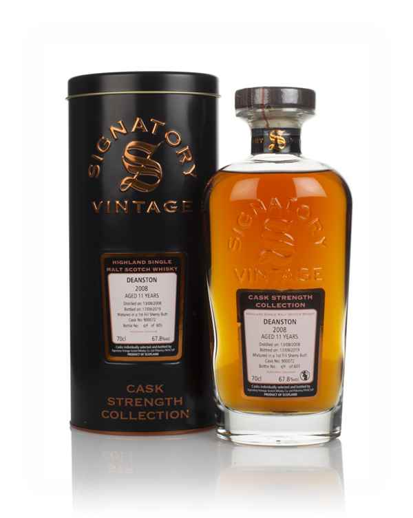 Deanston 11 Year Old 2008 (cask 900072) - Cask Strength Collection (Signatory)