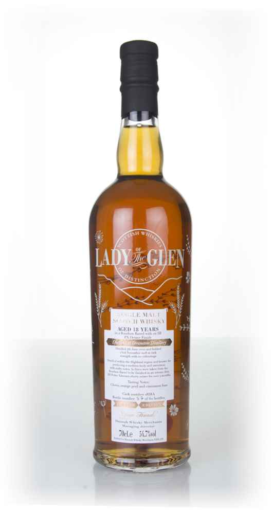 Deanston 18 Year Old (cask 1858) - Lady of the Glen (Hannah Whisky Merchants)