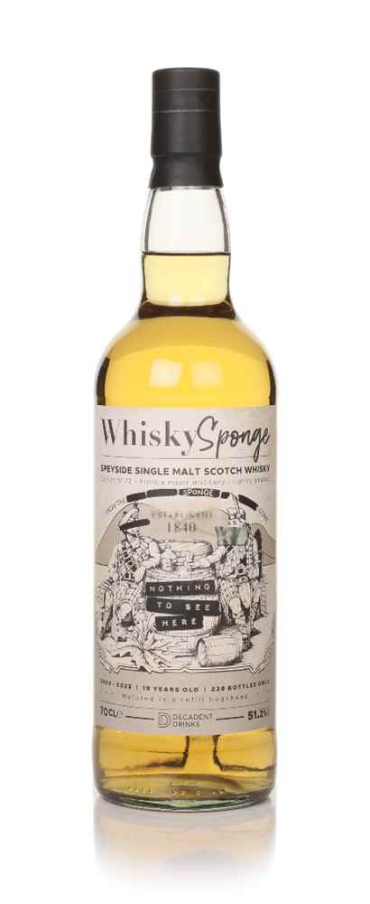 Secret Speyside 19 Year Old 2003 - Edition No.72 (Whisky Sponge & Decadent Drinks)