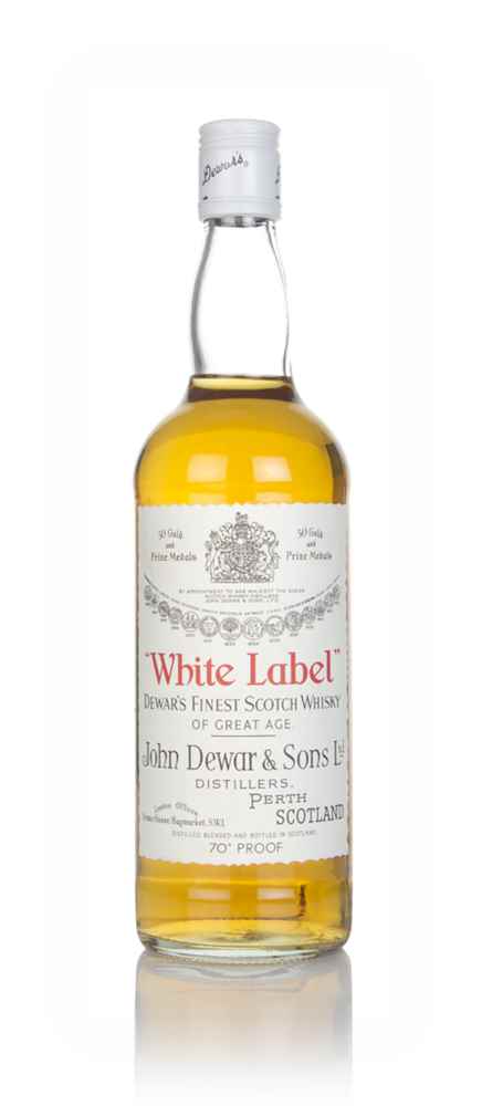 Dewar's White Label 1960s Replica