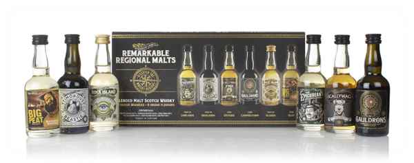 Douglas Laing's Remarkable Regional Malts Gift Pack (6 x 50ml)