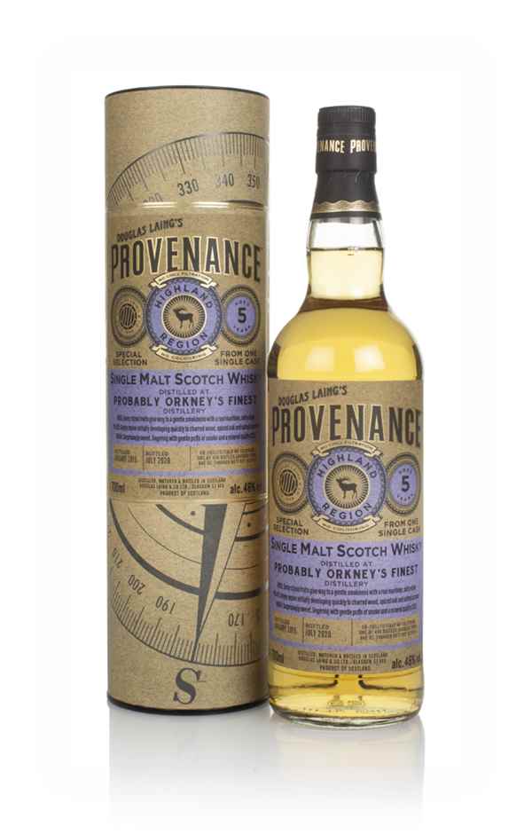 Probably Orkney's Finest Distillery 5 Year Old 2015 (cask 14112) - Provenance (Douglas Laing)