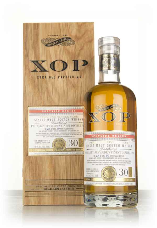Probably Speyside's Finest Distillery 30 Year Old 1986 (cask 12232) - Xtra Old Particular (Douglas Laing)