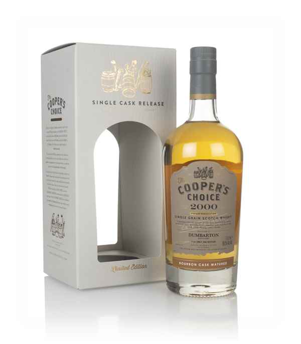 Dumbarton 20 Year Old 2000 (cask 211094) - The Cooper's Choice (The Vintage Malt Whisky Co.)
