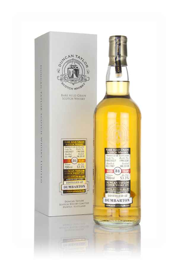 Dumbarton 31 Year Old 1987 (cask 10025027) - Rare Auld (Duncan Taylor)