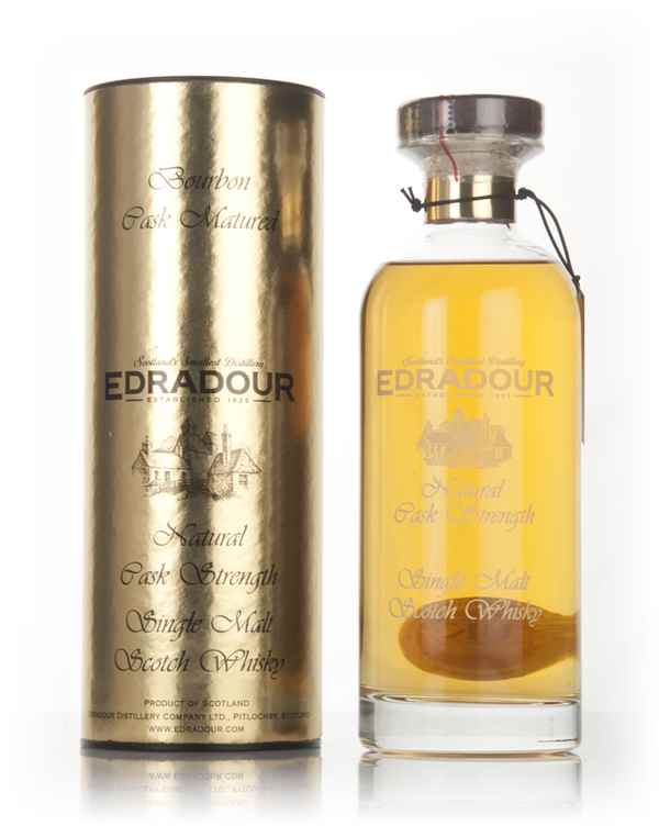 Edradour 10 Year Old 2006 (1st Release) Bourbon Cask Matured Natural Cask Strength - Ibisco Decanter