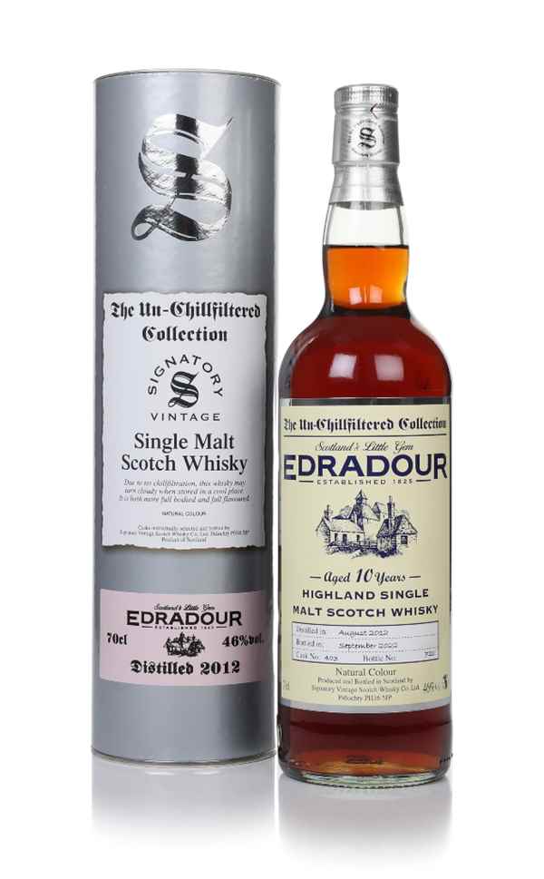 Edradour 10 Year Old 2012 (cask 403) - Un-Chillfiltered Collection (Signatory)