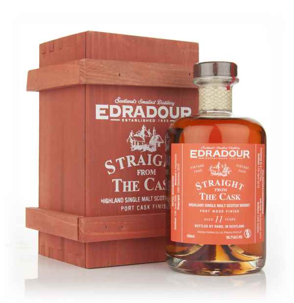 Edradour 11 Year Old 2000 Port Wood Finish - Straight from the Cask