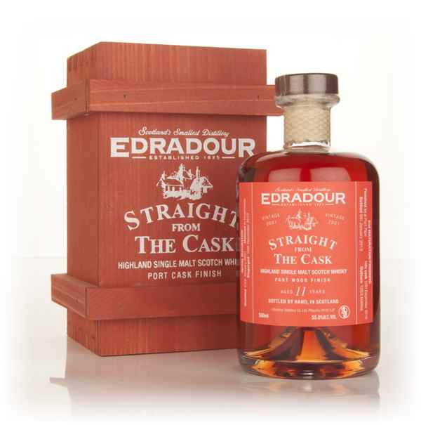 Edradour 11 Year Old 2001 Port Wood Finish - Straight from the Cask