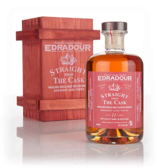 Edradour 11 Year Old 2002 Burgundy Cask Finish - Straight from the Cask 57.3%