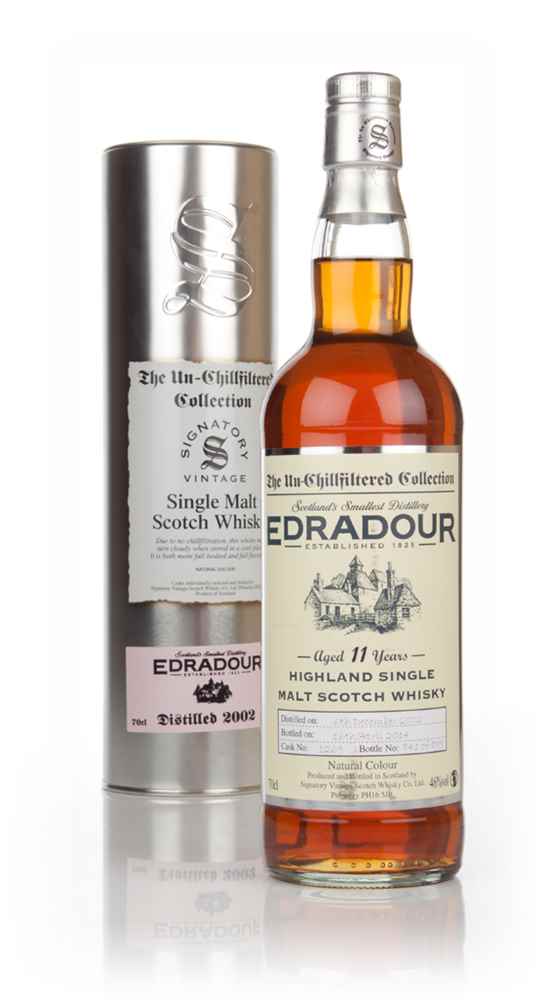 Edradour 11 Year Old 2002 (cask 1269) - Un-Chillfiltered (Signatory)