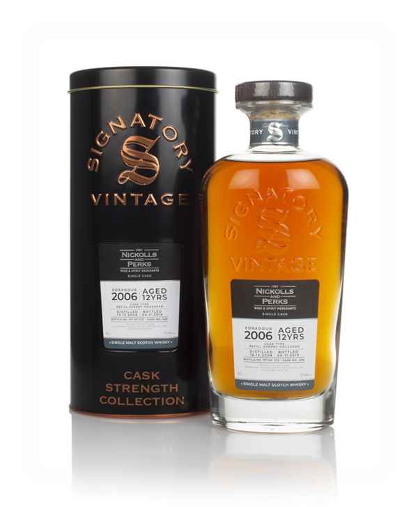 Edradour 12 Year Old 2006 (cask 406) - Cask Strength Collection (Signatory)
