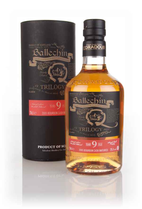 Edradour Ballechin 9 Year Old 2005 (cask 406) - Trilogy