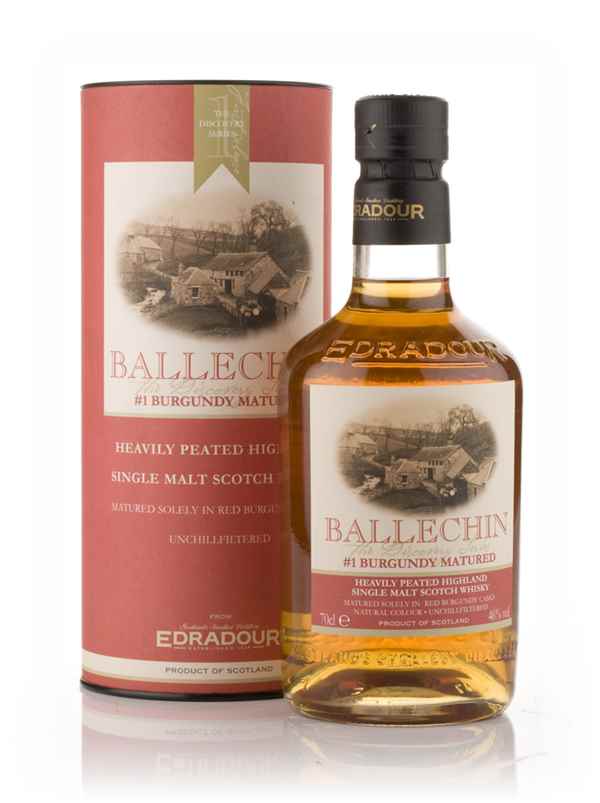 Edradour Ballechin #1 Burgundy Cask Matured (The Discovery Series)