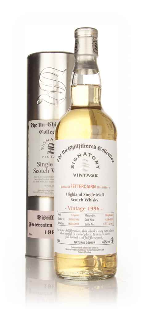 Fettercairn 14 Year Old 1996 - Un-Chillfiltered (Signatory)