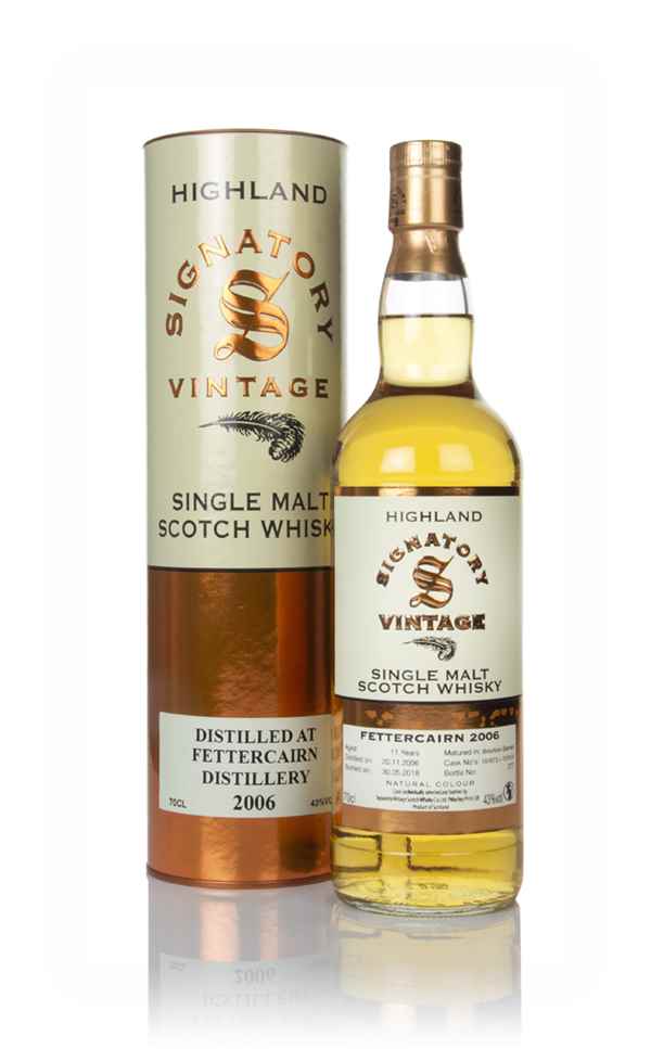 Fettercairn 11 Year Old 2006 (casks 10763 & 10764) - Signatory