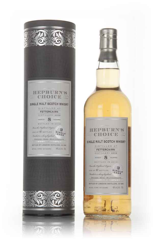 Fettercairn 8 Year Old 2008 - Hepburn's Choice