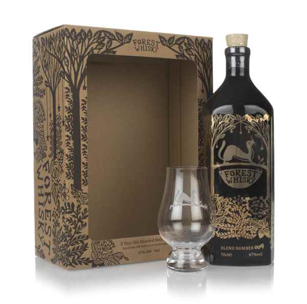 Forest Whisky Blend Number Nine Gift Pack with Glass