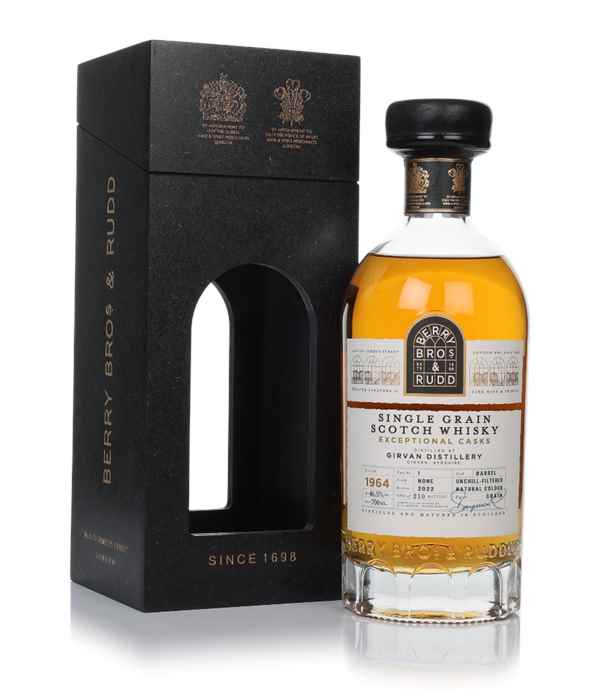 Girvan 1964 (Cask 1) (bottled 2022) - Exceptional Cask (Berry Bros. & Rudd)