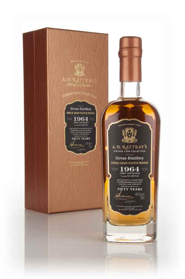Girvan 50 Year Old 1964 (cask 0002) - Vintage Cask Collection (A.D. Rattray)