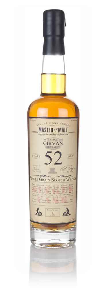 Girvan 52 Year Old 1964 - Single Cask (Master of Malt)
