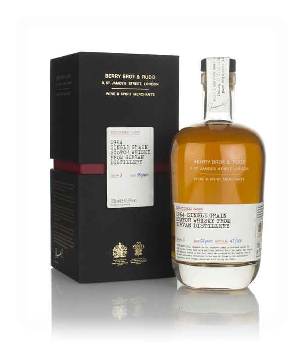 Girvan 55 Year Old 1964 (cask 3) - Exceptional Casks (Berry Bros. & Rudd)