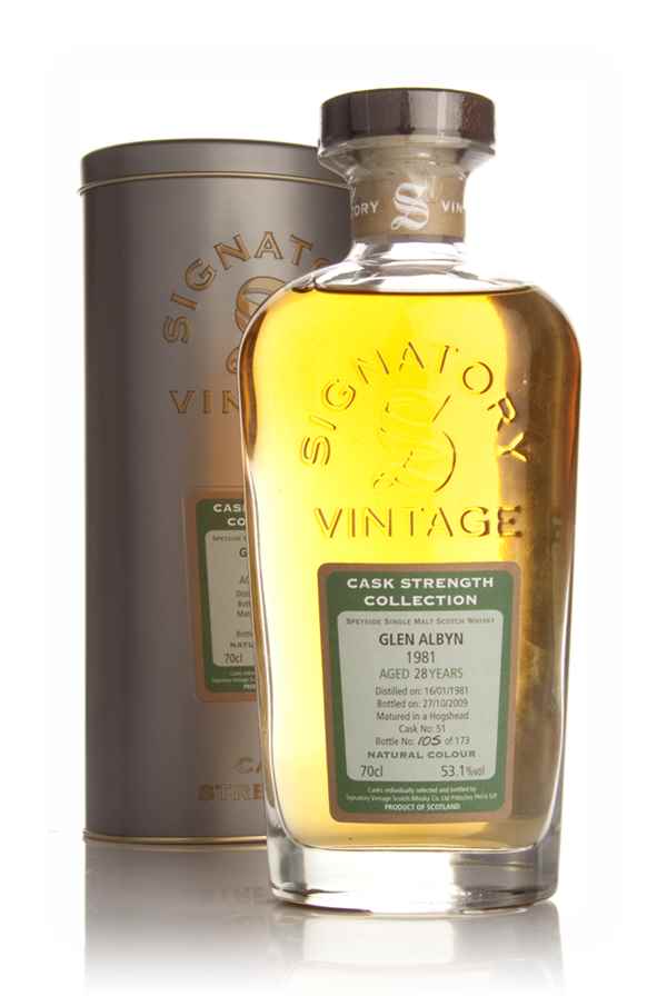 Glen Albyn 28 Year Old 1981 - Cask Strength Collection (Signatory)