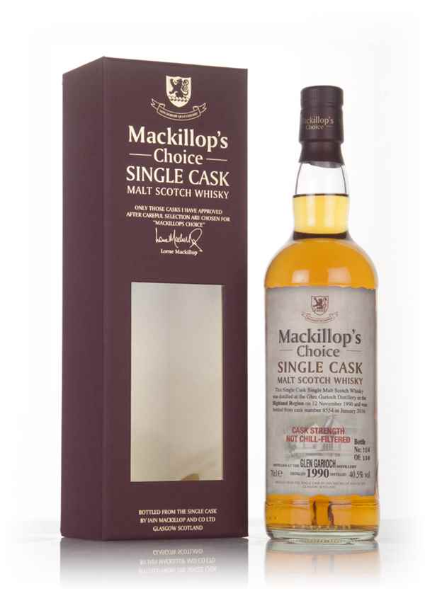 Glen Garioch 25 Year Old 1990 (cask 8554) - Mackillop's Choice
