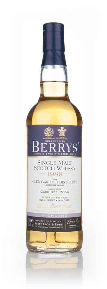 Glen Garioch 24 Year Old 1989 (cask 7854) (Berry Bros. & Rudd)