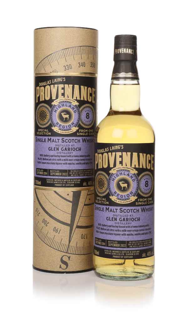 Glen Garioch 8 Year Old 2014 (cask 16334) - Provenance (Douglas Laing)