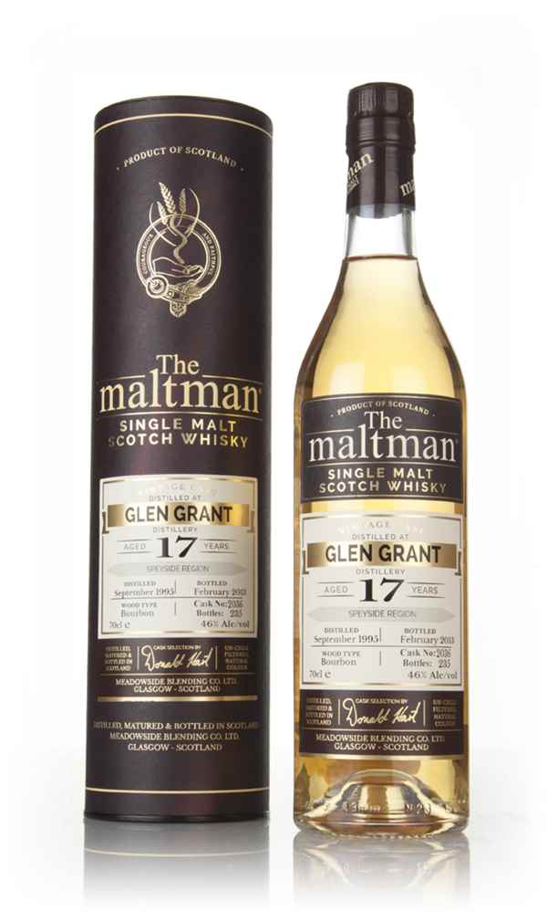 Glen Grant 17 Year Old 1995 (cask 2036) - The Maltman