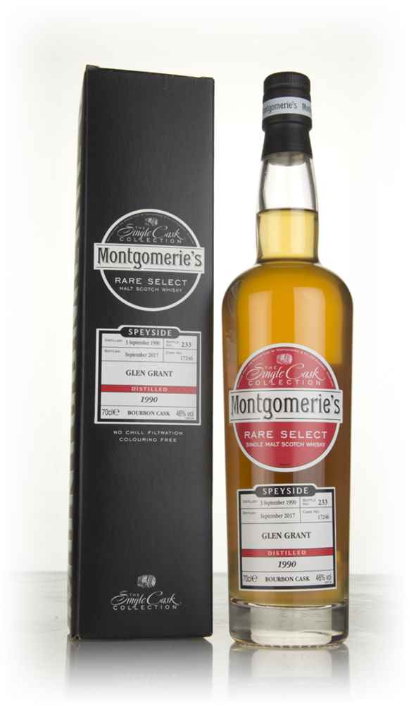 Glen Grant 1990 (cask 17246) (bottled 2017) - Rare Select (Montgomerie's)