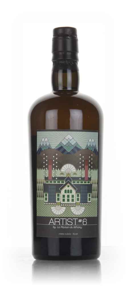 Glen Keith 20 Year Old 1992 (cask 120584) - Artist #6 (La Maison du Whisky)