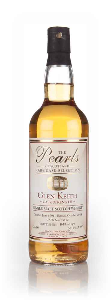 Glen Keith 23 Year Old 1991 (cask 85172) - Pearls Of Scotland (Gordon & Company)