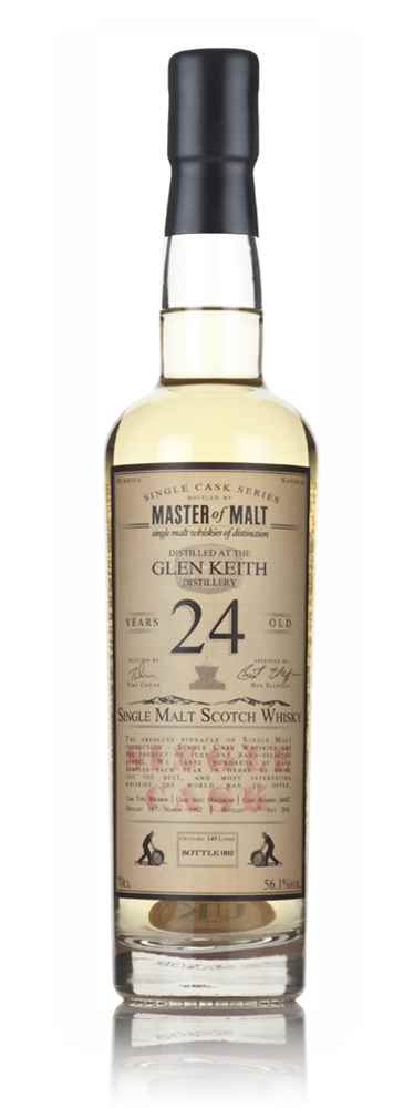 Glen Keith 24 Year Old 1992 - Single Cask (Master of Malt)