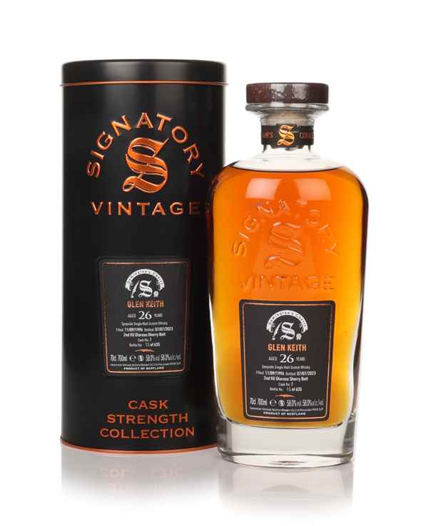Glen Keith 26 Year Old 1996 (cask 7) - Cask Strength Collection (Signatory)