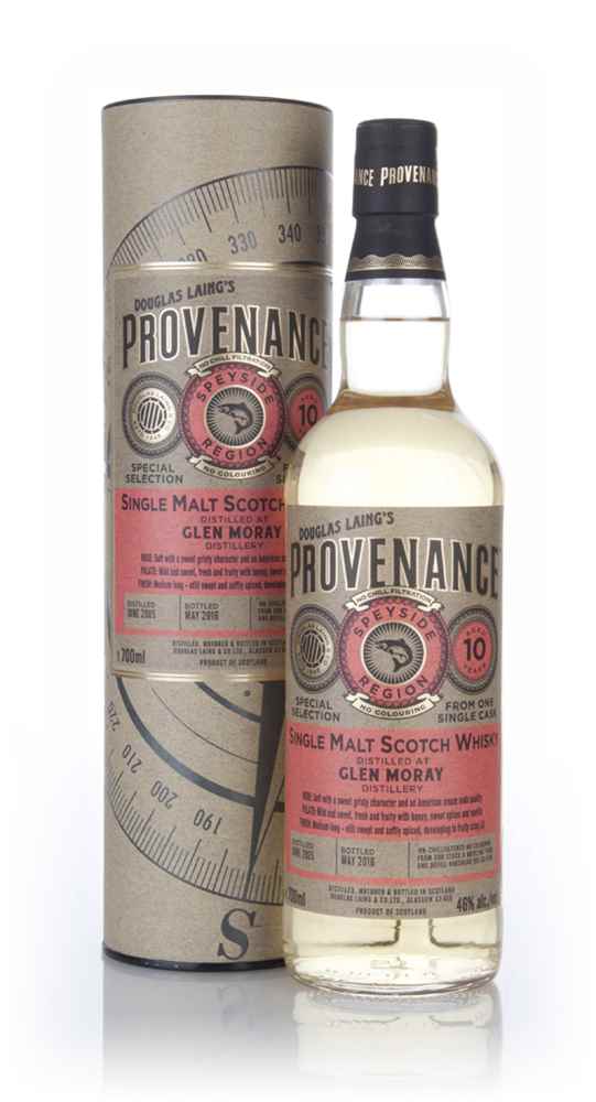 Glen Moray 10 Year Old 2005 (cask 11186) - Provenance (Douglas Laing)