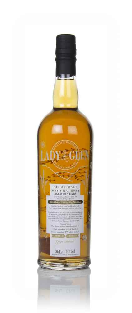 Glen Moray 10 Year Old 2008 (cask 5585A - Batch 2) - Lady of the Glen (Hannah Whisky Merchants)